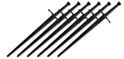 Synthetic Longsword School 6-Pack - Black Blade